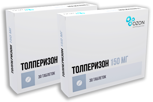 Набор из 2-х упаковок Толперизон 150мг №30 со скидкой!