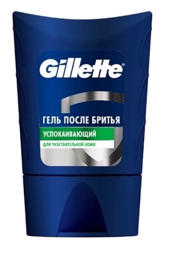 Gillette гель после бритья успокаивающий 75 мл
