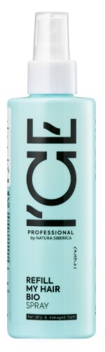 Natura siberica ice professional сыворотка-спрей для сухих и поврежденных волос 200 мл