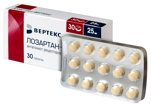 ЛОЗАРТАН-ВЕРТЕКС