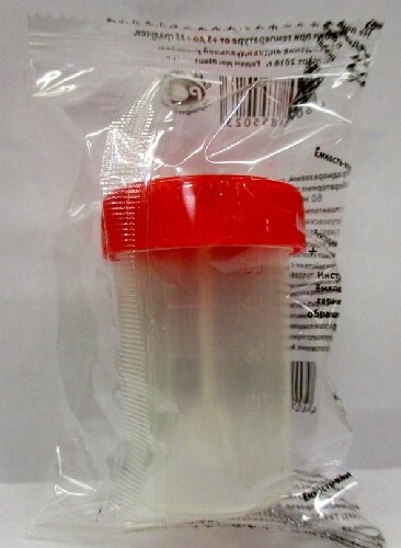 Купить Емкость-контейнер одноразовая стерильная для биоматериалов ложка-шпатель 60 мл/кэррот/ цена