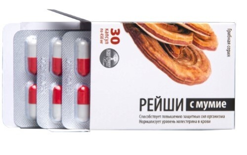 РЕЙША С МУМИЕ ГРИБНАЯ СЕРИЯ