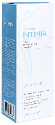 Femme intimia гель для интимной гигиены sensitive 250 мл
