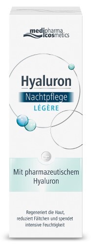 Купить Medipharma cosmetics hyaluron крем для лица ночной легкий 50 мл цена