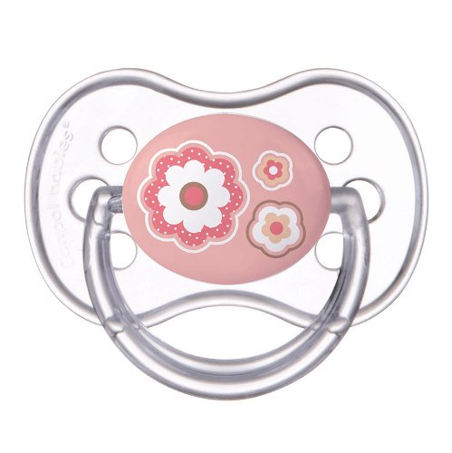 Купить CANPOL BABIES СОСКА-ПУСТЫШКА СИЛИКОНОВАЯ КРУГЛАЯ 6-18 NEWBORN BABY РОЗОВАЯ цена