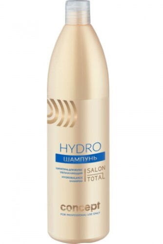 Salon total hydro шампунь для волос увлажняющий 300 мл