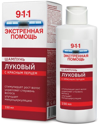 Шампунь луковый с красным перцем 150 мл