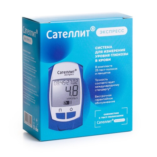 Глюкометр Cателлит Экспресс