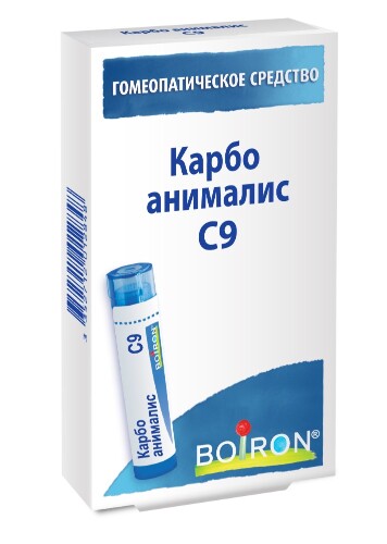 КАРБО АНИМАЛИС С9 ГОМЕОПАТ МОНОКОМП ПРЕПАРАТ ЖИВОТН ПРОИСХОЖД
