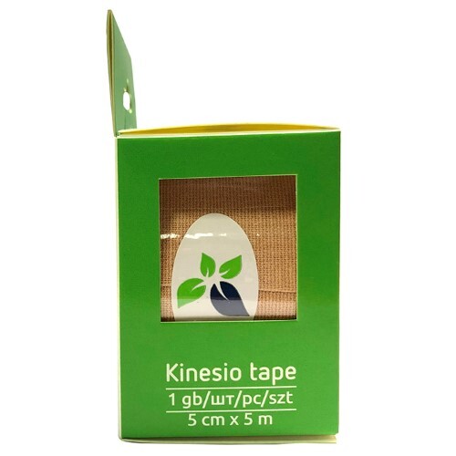 ECOPLAST КИНЕЗИО ТЕЙП 5СМХ5М