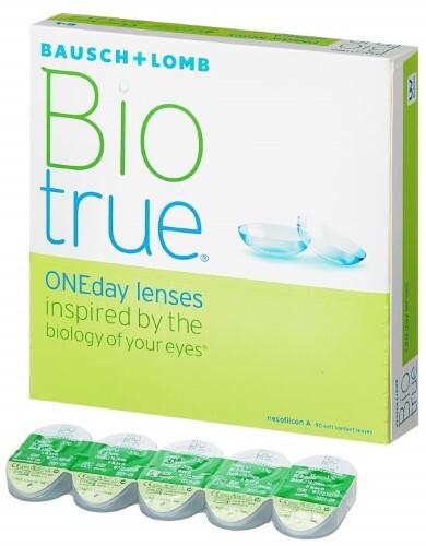 Купить Bausch+Lomb Biotrue® ONEday однодневные контактные линзы/-1,00/ 90 шт. цена