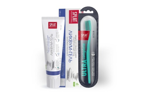 НАБОР ЗУБНАЯ ЩЕТКА ULTRA COMPLETE И ЗУБНАЯ ПАСТА LIKVUM-GEL 100МЛ