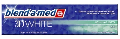 Blend-a-med зубная паста 3d white нежная мята 100 мл