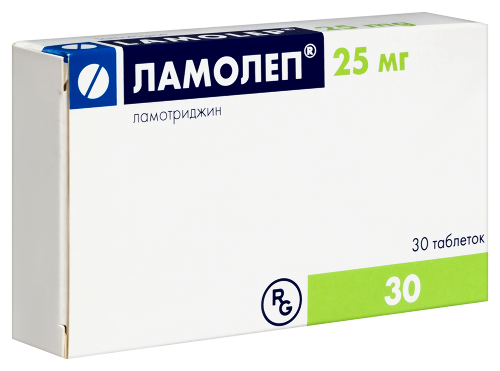 Ламолеп 25 мг 30 шт. таблетки