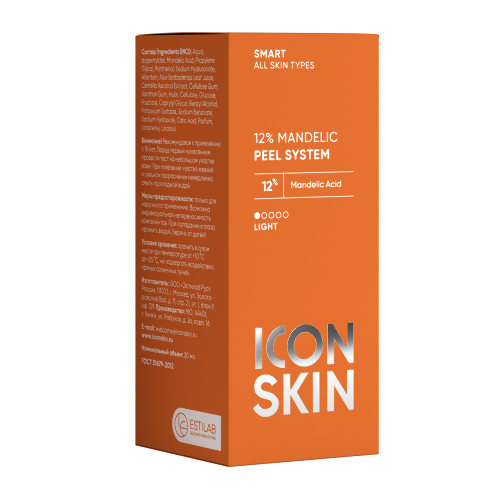 Icon skin пилинг миндальный 12% 30 мл