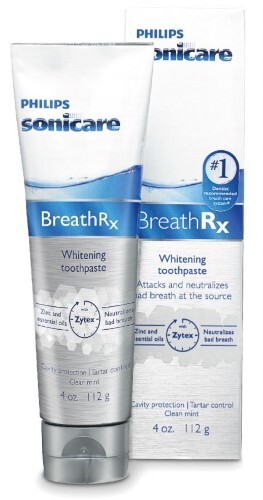 Купить Philips sonicare зубная паста отбеливающая breathrx 112 гр цена