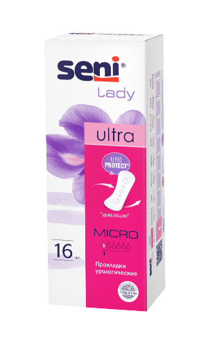 Seni lady прокладки урологические ultra micro 16 шт.
