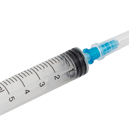 Шприц 5 мл 3-х комп c двумя иглами 25g (0,5x38 мм) tw и 23g (0,6x38 мм) 10 шт./цзянсу чжиюй/