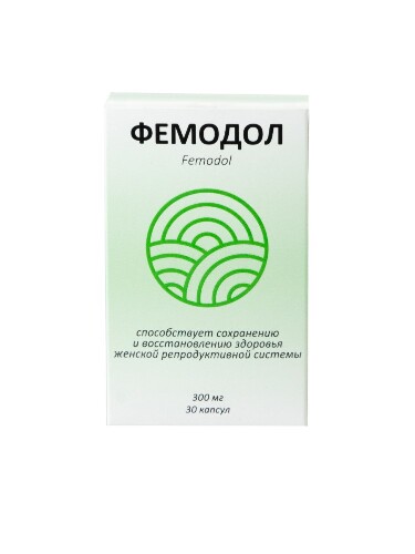 Купить Фемодол 30 шт. капсулы массой 300 мг/блистер цена