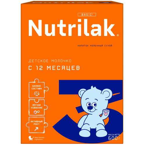 NUTRILAK 3 ДЕТСКОЕ МОЛОЧКО