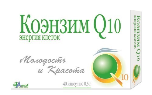 Купить Коэнзим q-10 энергия клеток 40 шт. капсулы цена