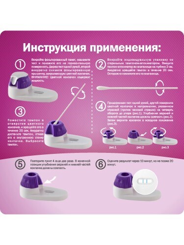 Тест для определения молочницы frautest candida