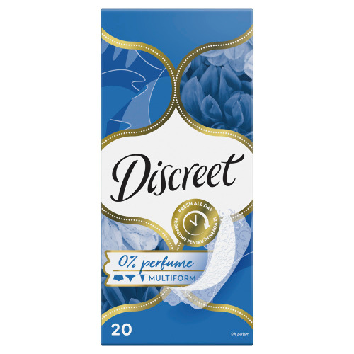 DISCREET AIR MULTIFORM ЕЖЕДНЕВНЫЕ ГИГИЕНИЧЕСКИЕ ПРОКЛАДКИ