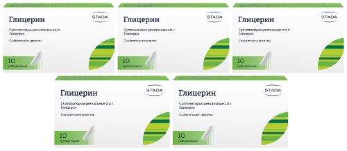 Набор 4+1 Глицерин 2,11гр  10 шт. по специальной цене