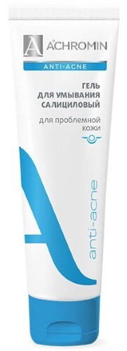 Купить ACHROMIN ANTI-ACNE ГЕЛЬ ДЛЯ УМЫВАНИЯ САЛИЦИЛОВЫЙ 100МЛ цена