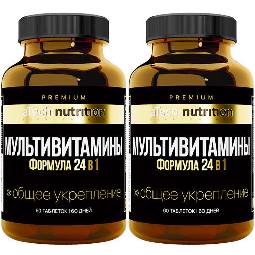 Набор Atech nutrition мультивитамины №60 табл/premium со скидкой 20% на вторую упаковку