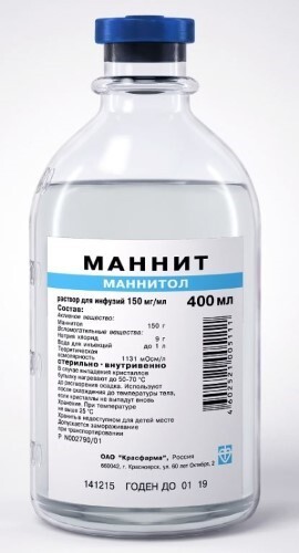 Купить МАННИТ 0,15/МЛ 400МЛ N12 ФЛАК Р-Р Д/ИНФ цена
