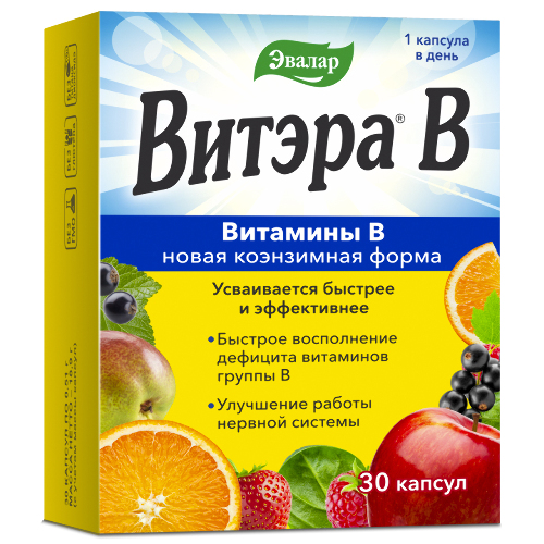 Купить Витэра в 30 шт. капсулы массой 0,51 г цена