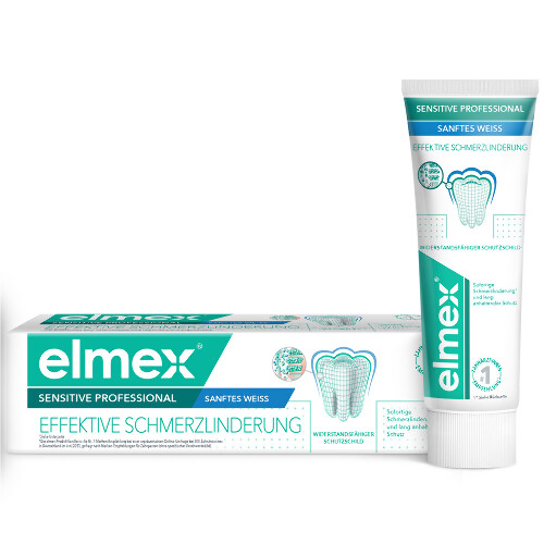 Elmex зубная паста sensitive professional бережное отбеливание 75 мл