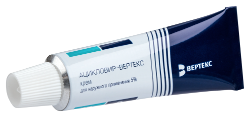 АЦИКЛОВИР-ВЕРТЕКС 5% 10,0 КРЕМ Д/НАРУЖ ПРИМ