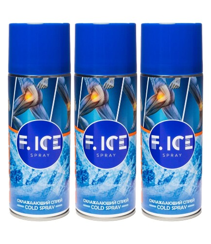 Набор из 3х упаковок F.ICE спортивная заморозка 400 мл - по специальной цене