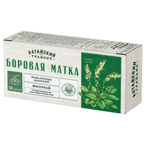 БОРОВАЯ МАТКА (ОРТИЛИЯ ОДНОБОКАЯ) ТРАВА ФИТОЧАЙ