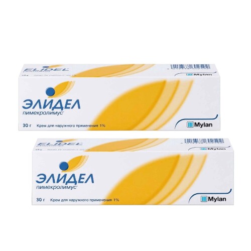 Набор из 2 уп Элидел® крем 1% 30 гр  по спец.цене!