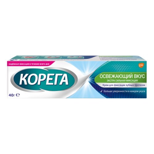 Корега освежающий вкус крем 40 гр