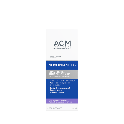 Acm novophane ds шампунь-уход для волос при умеренной перхоти 125 мл