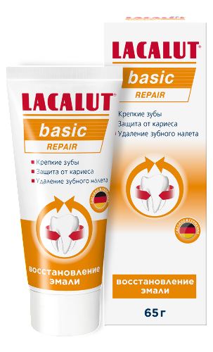 Lacalut зубная паста basic repair 65 гр