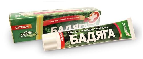 Купить Бадяга гель 50 мл цена