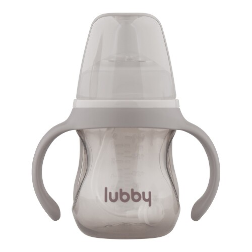 Купить Lubby поильник-непроливайка с ручками 6+ 180 мл/30991 цена