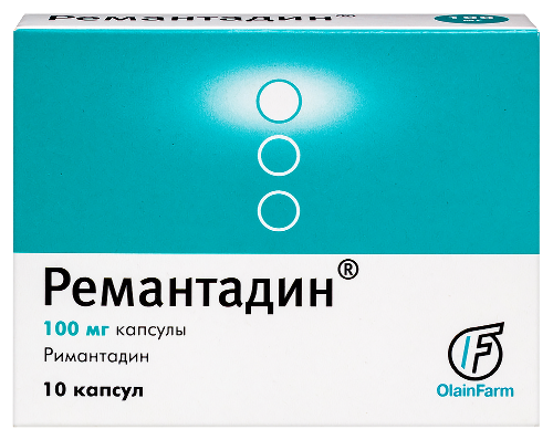 Купить Ремантадин 100 мг 10 шт. капсулы цена