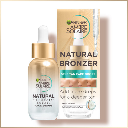 Garnier ambre solaire сыворотка-автозагар для лица 30 мл
