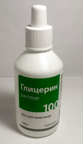 Глицерин алмаксфарм раствор (средство косметическое по уходу за кожей) 100 гр