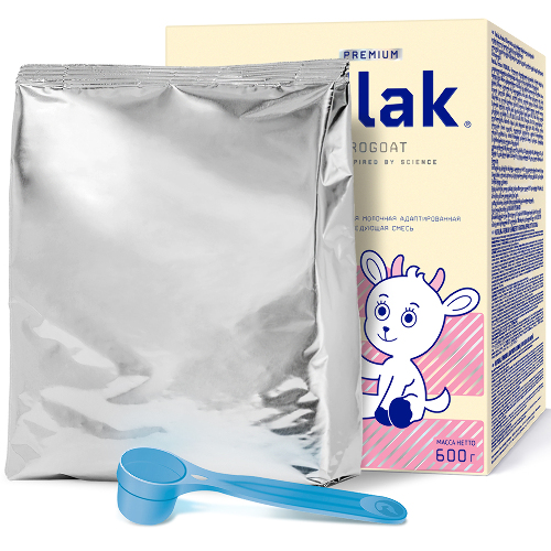 Nutrilak premium 2 смесь сухая молочная адаптированная на основе козьего молока 600 гр