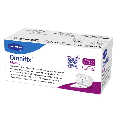 Пластырь omnifix elastic фиксирующий на основе из нетканого-материала (в рулоне) н/стер 10 смx2 м