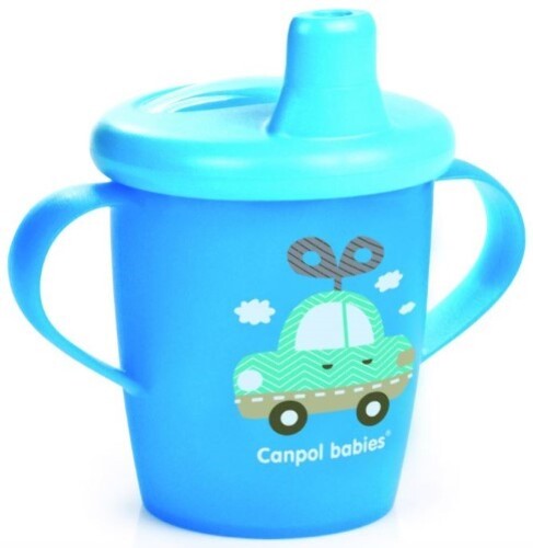 Купить CANPOL BABIES ПОИЛЬНИК-НЕПРОЛИВАЙКА TOYS 250МЛ 9+/ГОЛУБОЙ цена