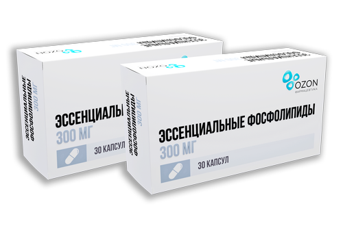 Набор из 2-х упаковок Эссенциальные Фосфолипиды 300мг №30 со скидкой!