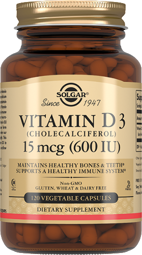 Купить Солгар витамин d3 600 МЕ 120 шт. капсулы массой 240 мг цена
